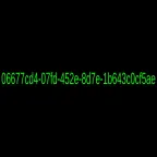 Preview of UUID